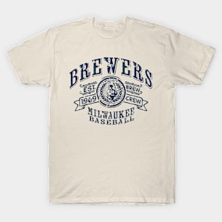 Brewers Vintage Baseball T-Shirt